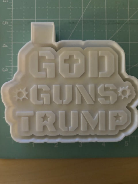 GOD, GUNS, TRUMP 2024 -FRESHIE MOLD