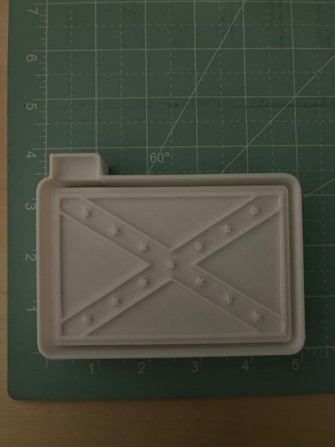 CONFEDERATE FLAG -FRESHIE MOLD