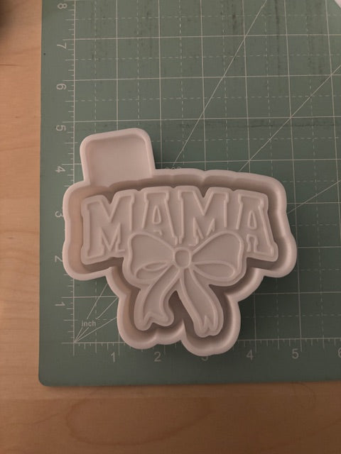 MAMA WITH BOW -FRESHIE MOLD