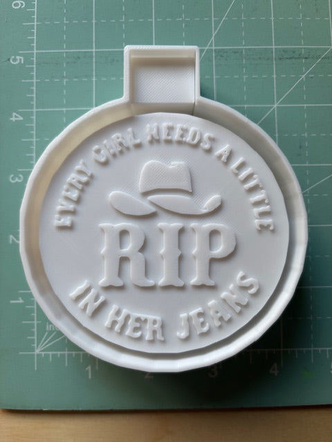 RIP IN HER JEANS -FRESHIE MOLD