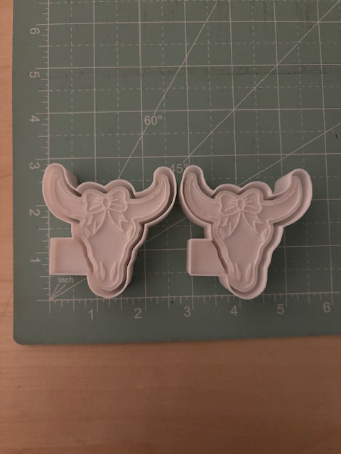 BOW BULL SKULL - FRESHIE VENT MOLD