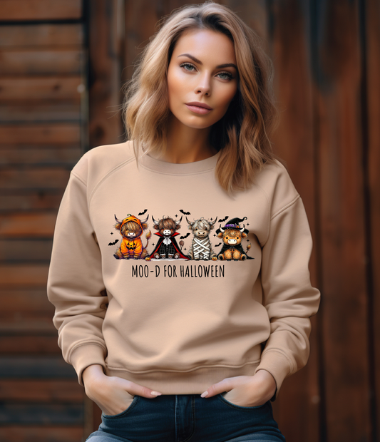 MOO-D FOR HALLOWEEN - SWEATSHIRT