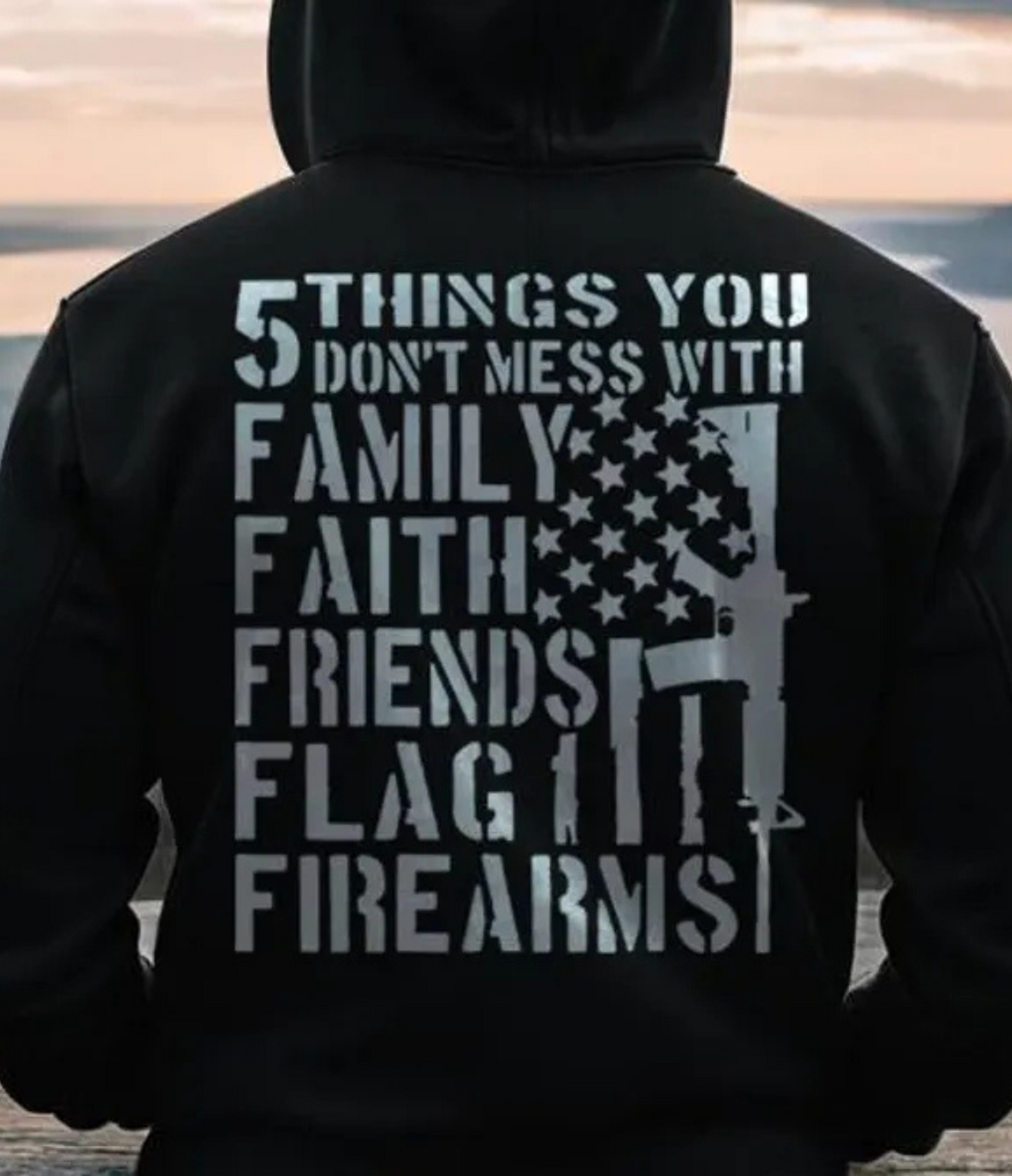 5 THINGS YOU DON'T MESS WITH - HOODIE