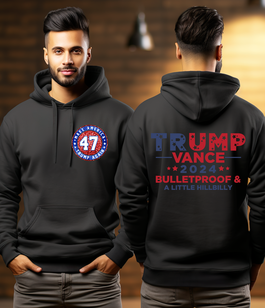 DTF - TRUMP AND VANCE - BULLETPROOF & HILLBILLY