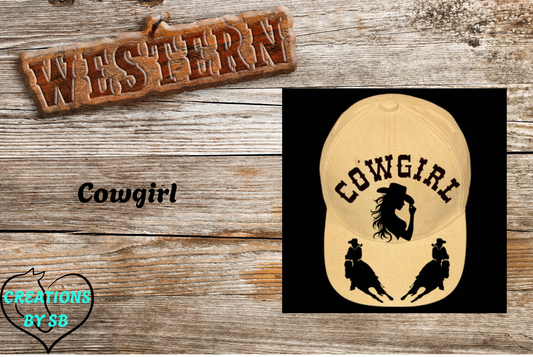 COWGIRL - SUEDE BASEBALL HAT
