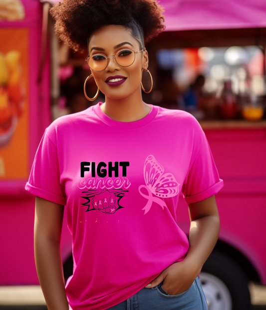 FIGHT CANCER- T-SHIRT