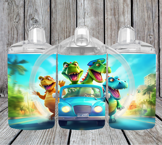 12OZ SIPPY CUP - DINOSAURS