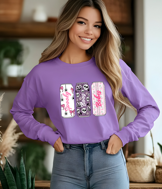 HALLOWEEN ENERGY DRINKS - LONG SLEEVE SHIRT