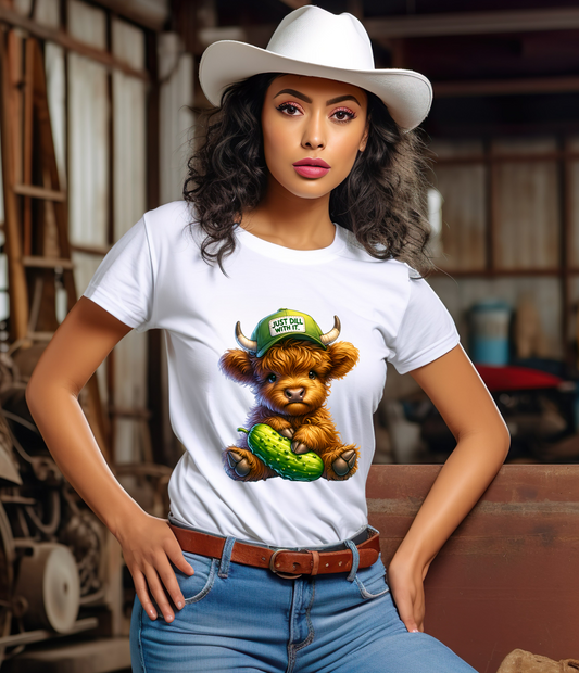 JUST DILL WITH IT - T-SHIRT