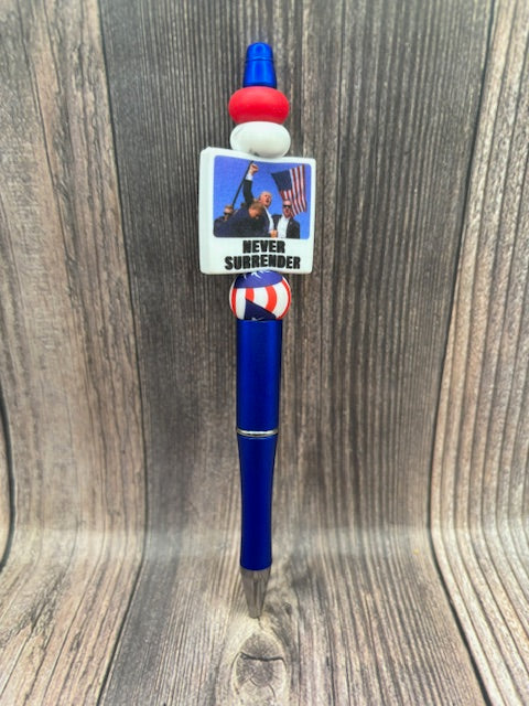 NEVER SURRENDER TRUMP- PEN