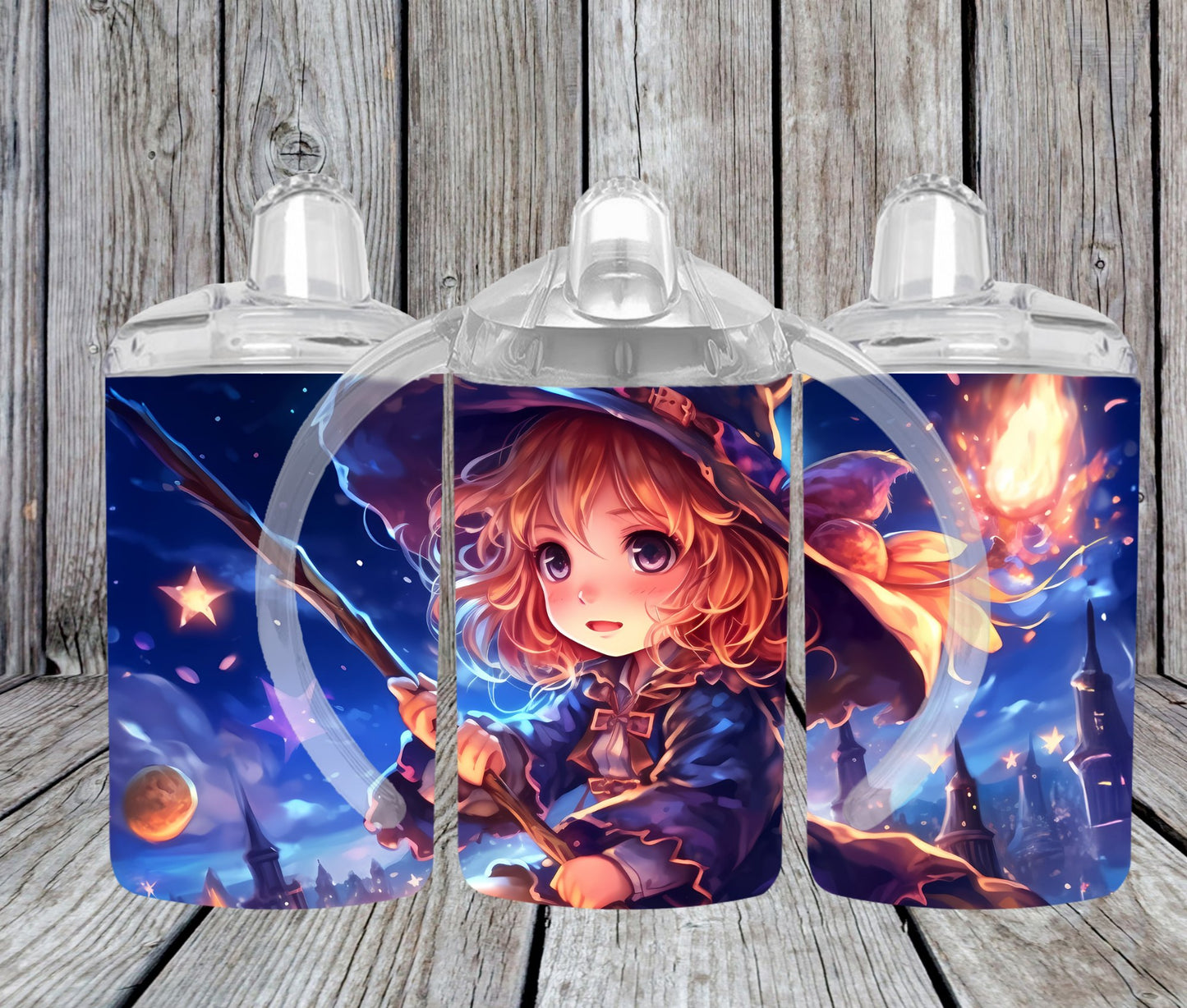 12OZ SIPPY CUP - GIRL WITCH