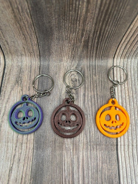 PUMPKIN FIDGET- 3D KEYCHAIN