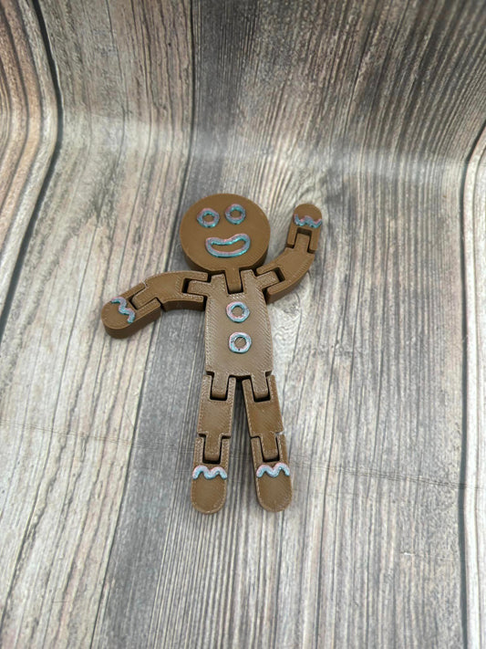 GINGERBREAD MAN- 3D MINI