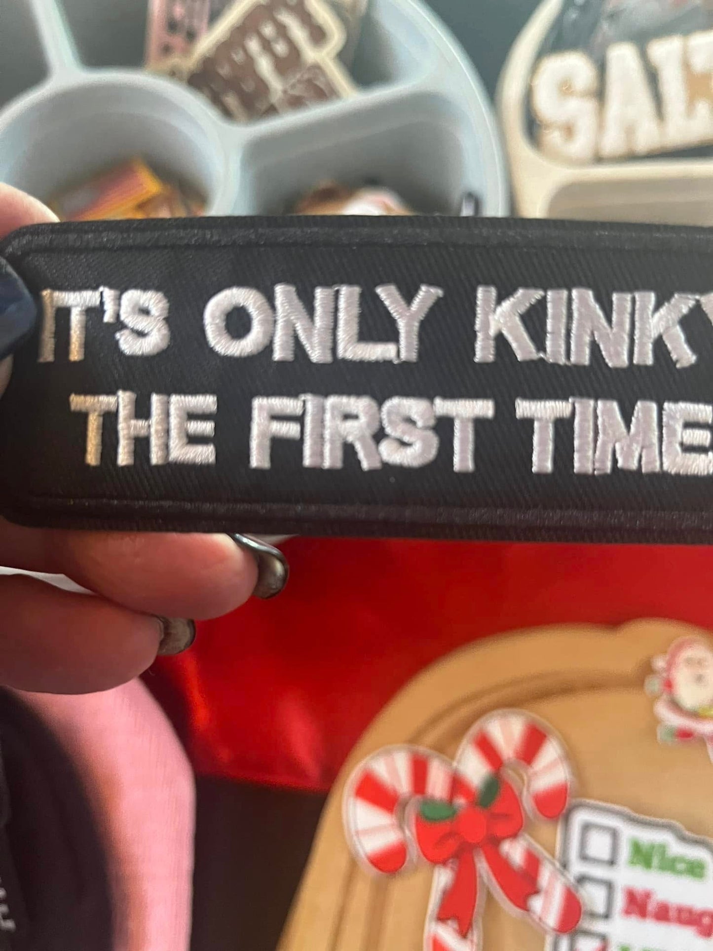 ITS ONLY KINKY THE FIRST TIME  - PATCH