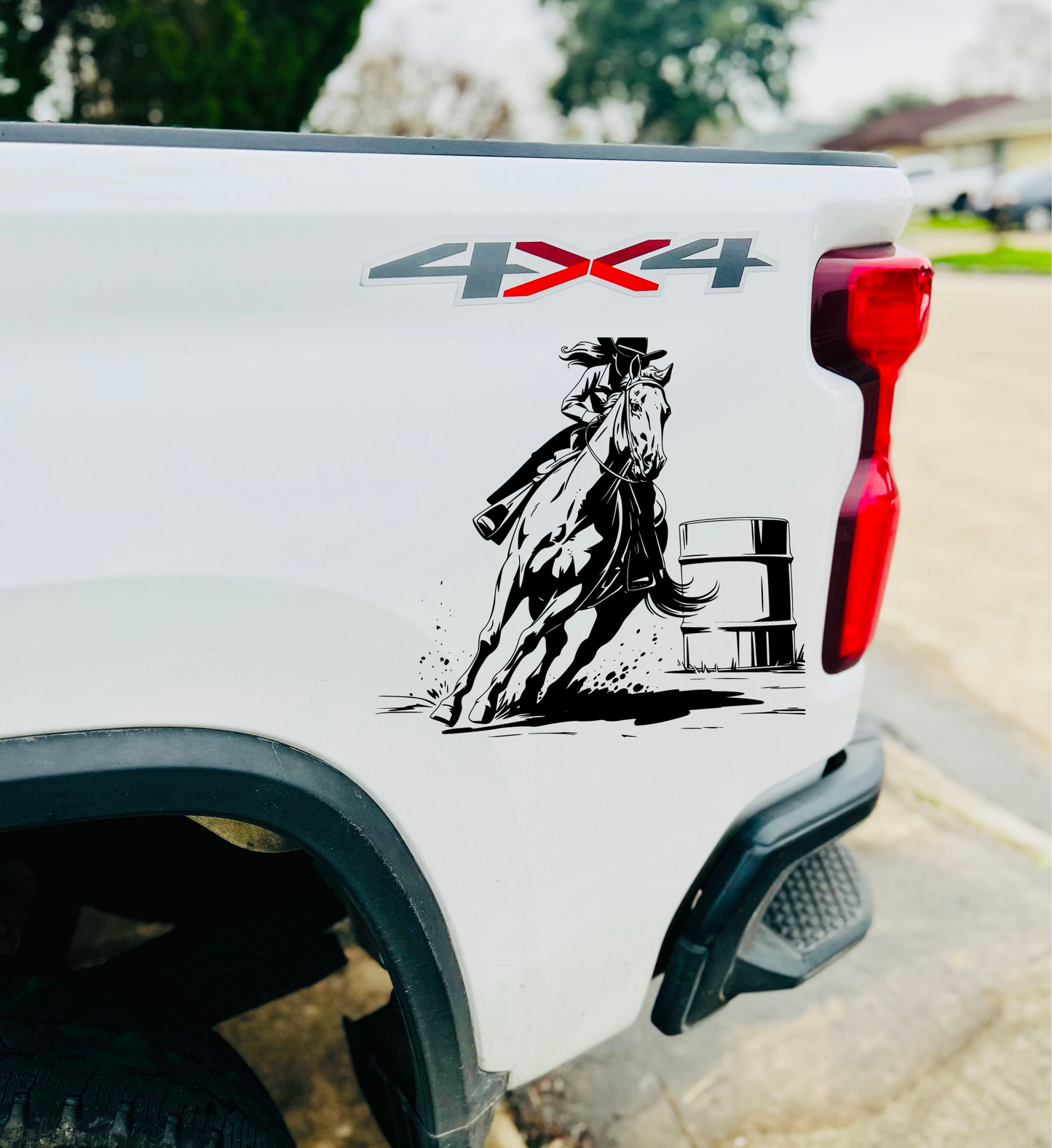 BARREL RACER - TRUCK QUARTER PANEL
