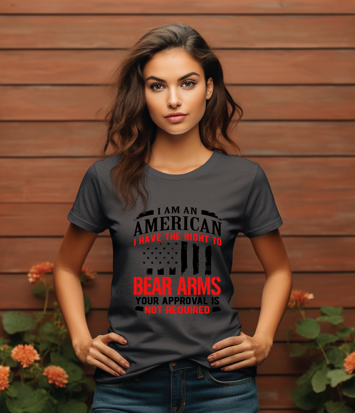 T-SHIRT - I AM AN AMERICAN