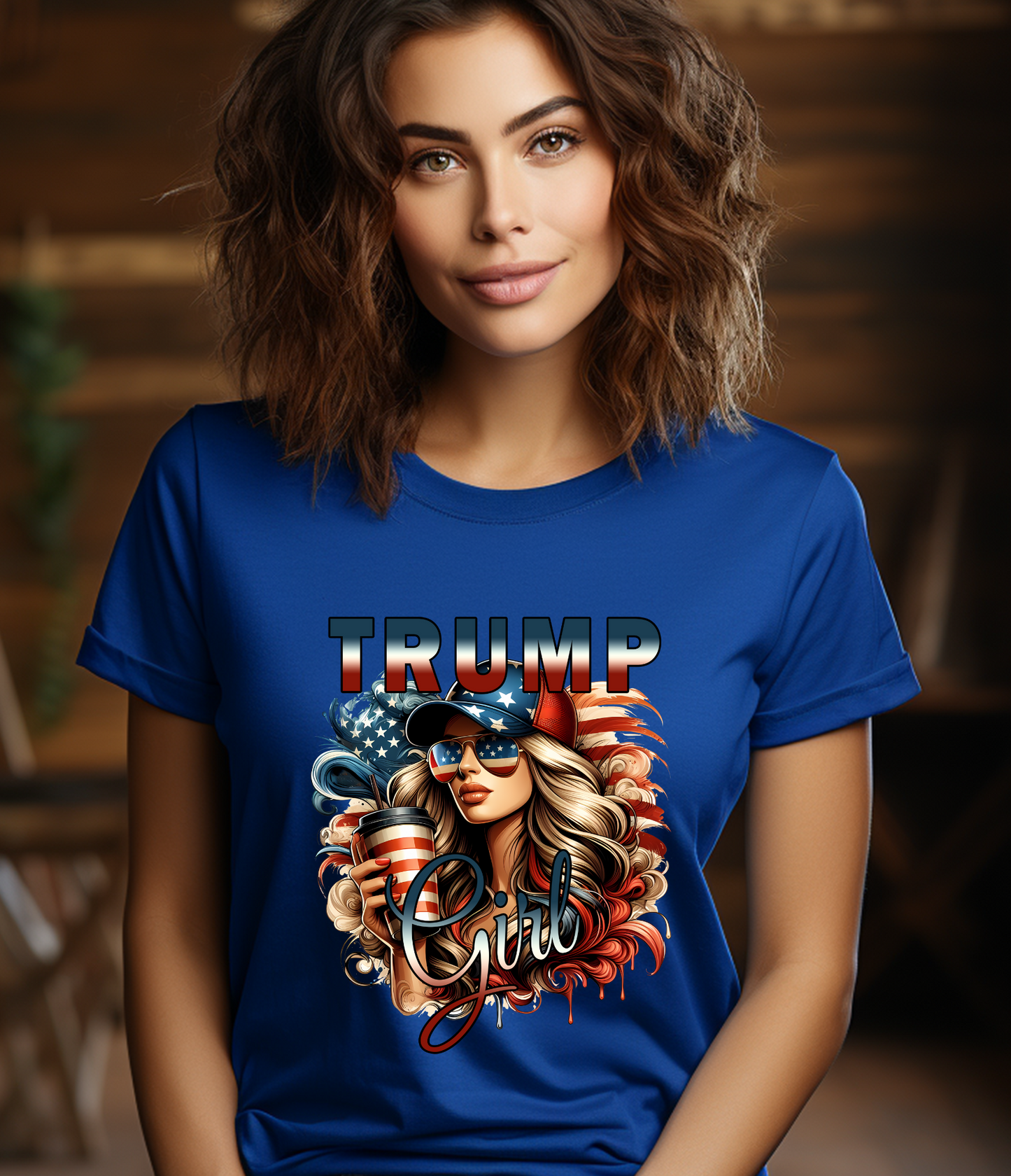 T-SHIRT - TRUMP GIRL