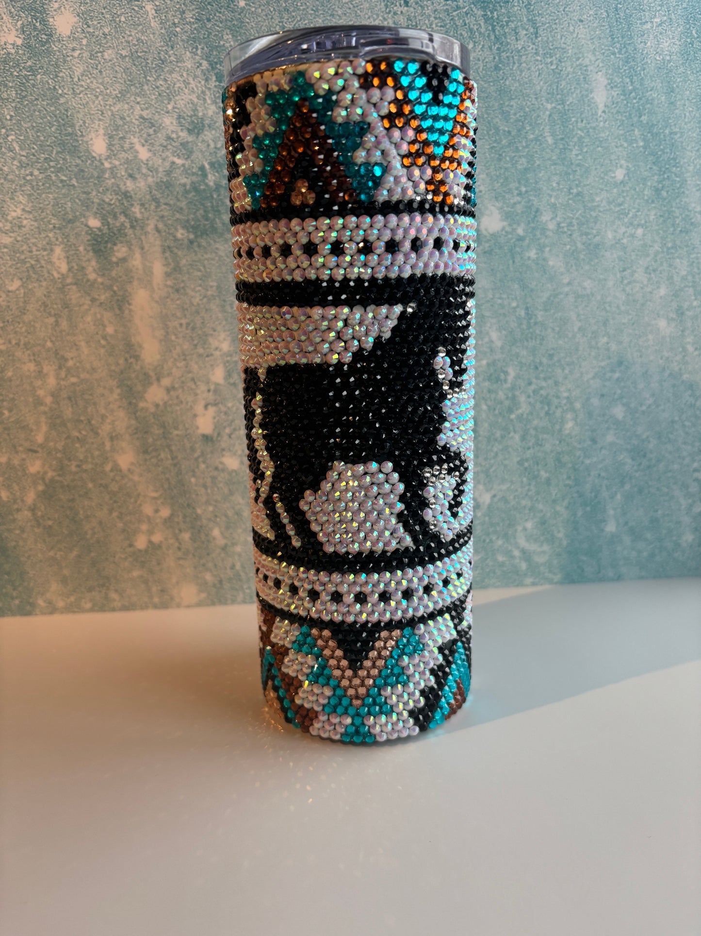 20oz HORSE RHINESTONE TUMBLER