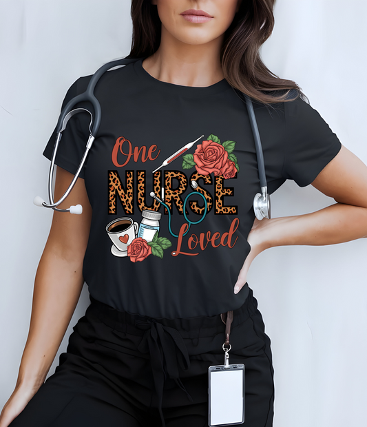 ONE LOVED NURSE - T-SHIRT