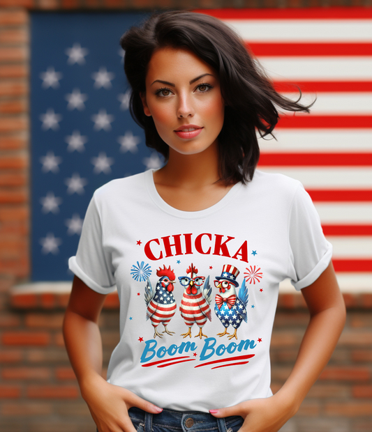 CHICK A BOOM BOOM - T-SHIRT