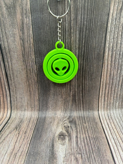 ALIEN FIDGET- 3D KEYCHAIN