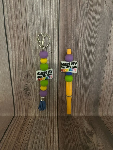 Snarky Pen/Keychain Set