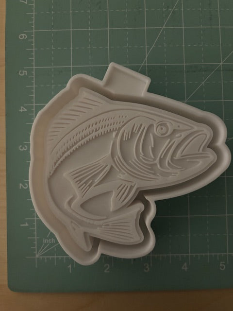 BASS FISH - FRESHIE MOLD