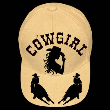 COWGIRL - SUEDE BASEBALL HAT