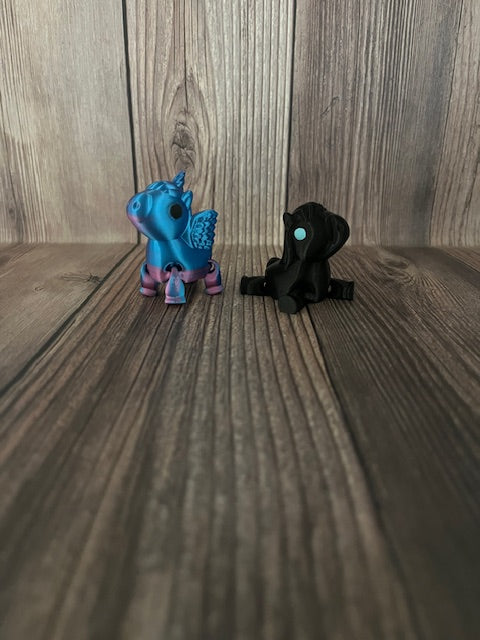 HORSE AND UNICORN-3D MINI