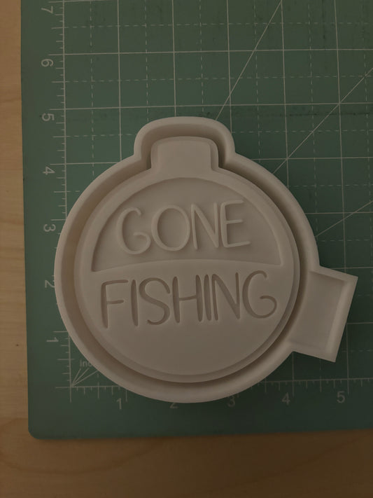 GONE FISHING BOBBER -FRESHIE MOLD