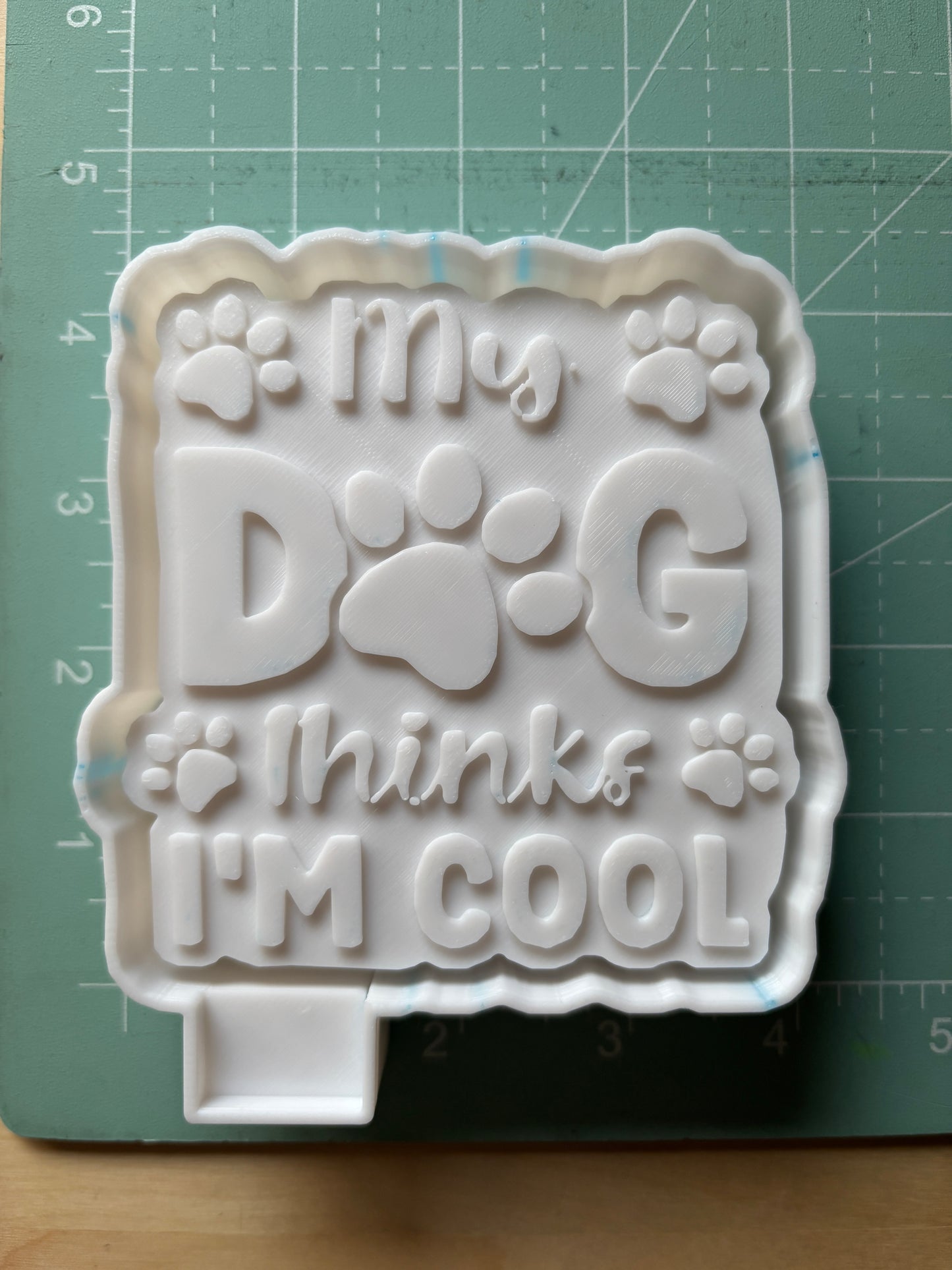 MY DOG THINKS IM COOL -FRESHIE MOLD