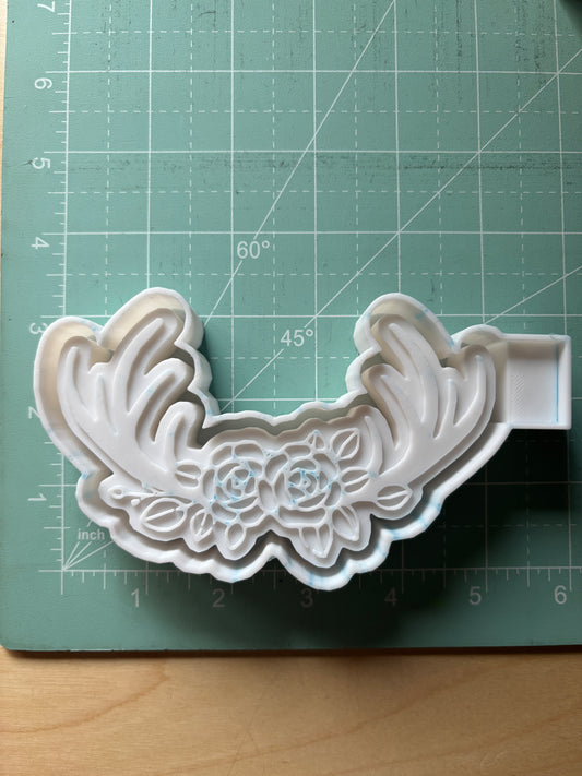 FLOWER ANTLERS -FRESHIE MOLD