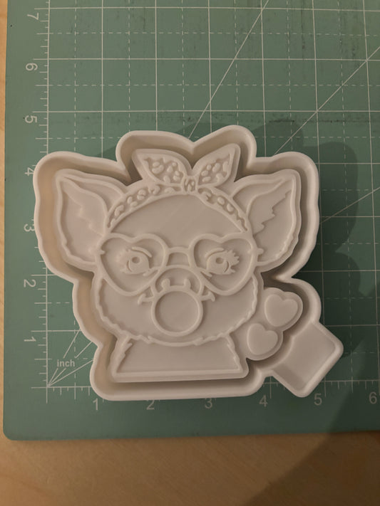 VALENTINES PIG -FRESHIE MOLD