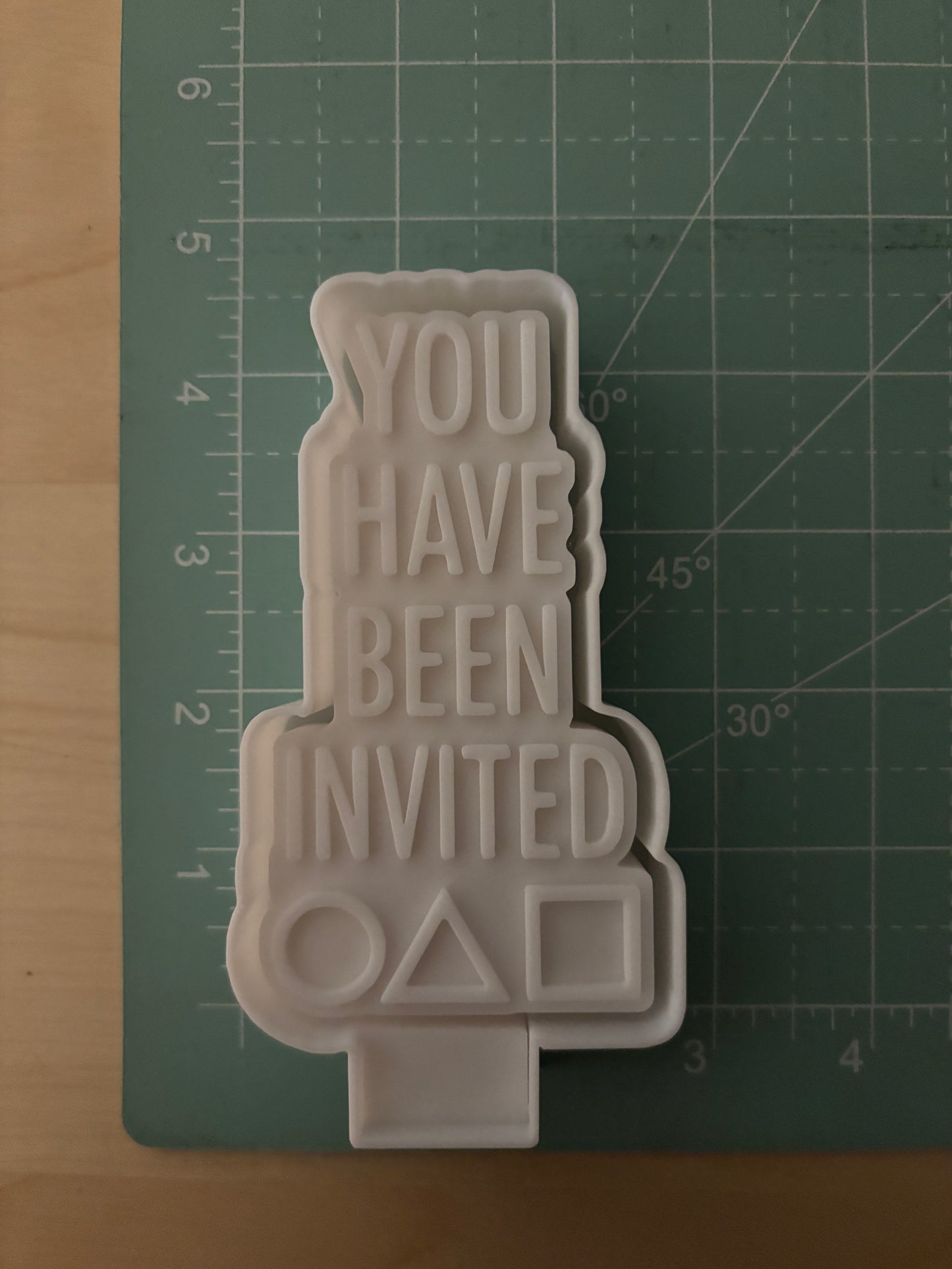 YOU HAVE BEEN INVITED SQUID GAMES -FRESHIE MOLD