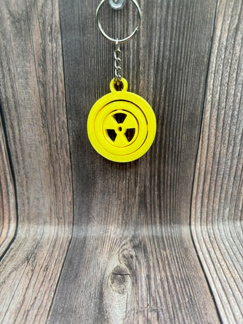 NUCLEAR FIDGET- 3D KEYCHAIN