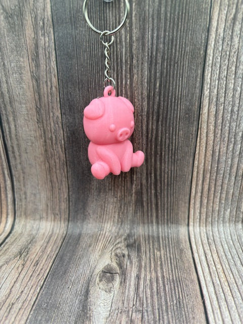 PIG- 3D KEYCHAIN