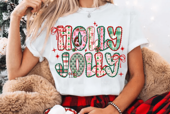 PREPPY HOLLY-JOLLY CHRISTMAS - T-SHIRT