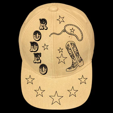 RODEO READY - SUEDE BASEBALL HAT