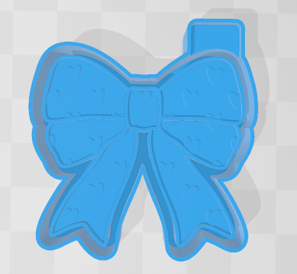 HEART BOW -FRESHIE MOLD