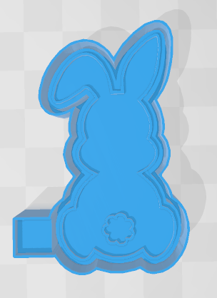 BUNNY BUTT -FRESHIE MOLD