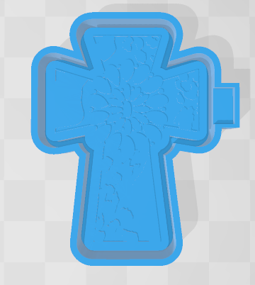 CONCHO CROSS -FRESHIE MOLD