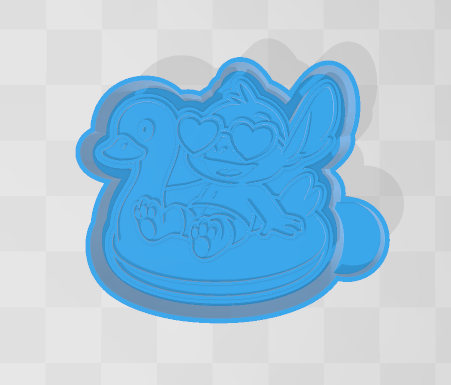 STITCH ON FLOATY -FRESHIE MOLD