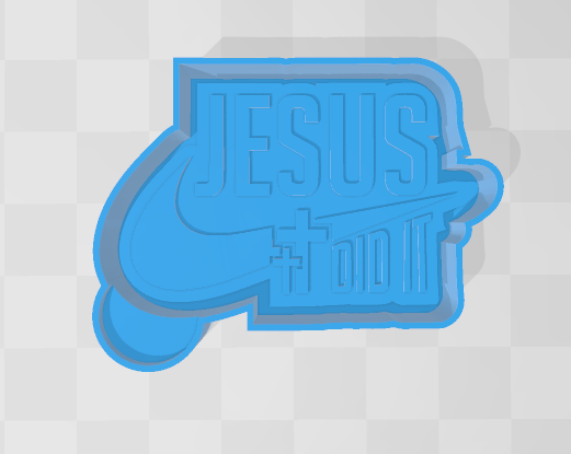 JESUS DID IT -FRESHIE MOLD