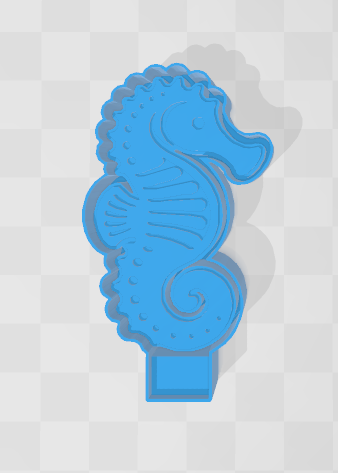 SEAHORSE -FRESHIE MOLD
