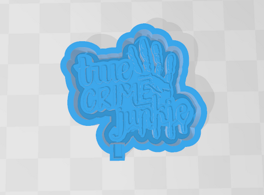 TRUE CRIME JUNKIE -FRESHIE MOLD