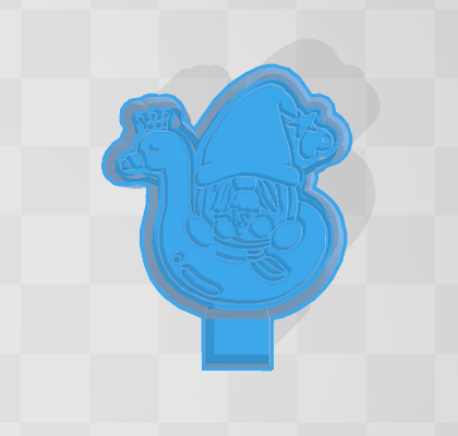 GNOME ON FLOATY -FRESHIE MOLD