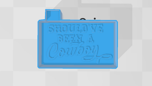 SHOULD'VE BEEN A COWBOY -FRESHIE MOLD