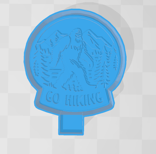 GO HIKING SASSQUATCH -FRESHIE MOLD