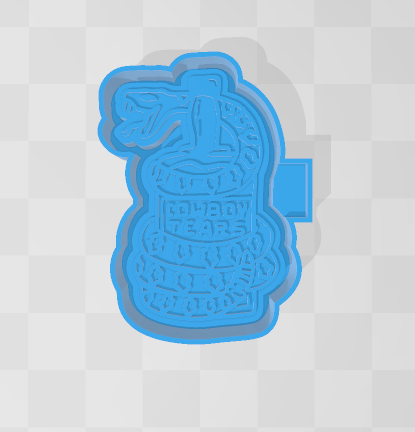 RATTLESNAKE COWBOY TEARS -FRESHIE MOLD