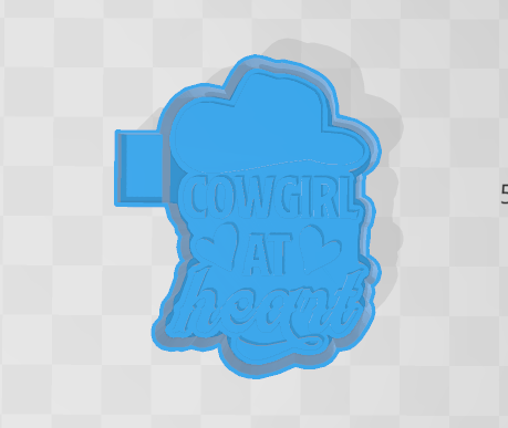 COWGIRL AT HEART -FRESHIE MOLD